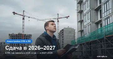 Новостройки СПб и ЛО: сдача в 2026–2027 году