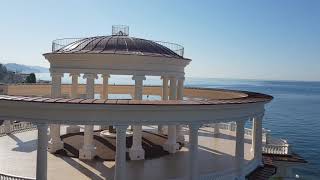 Поездка в Мацесту, микрорайон Сочи. Вокзал. Ехали на автобусе до "Старой Мацесты". 1 сентября 2020