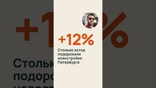 Новостройки СПб +22% за год. Ждать снижения цен?