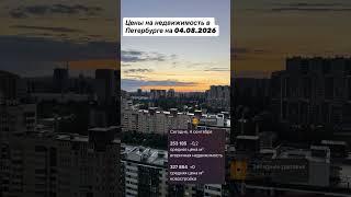 Цены на недвижимость в Петербурге на 04.09.2026 #юристпонедвижимости