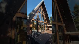 Заряжаюсь в загородном доме Grand A-Frame в Ленинградской области